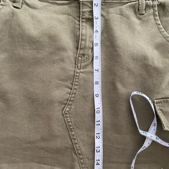 Mudd Flex Stretch Olive Green Skirt, size Jr 9 - Picture 5 of 6